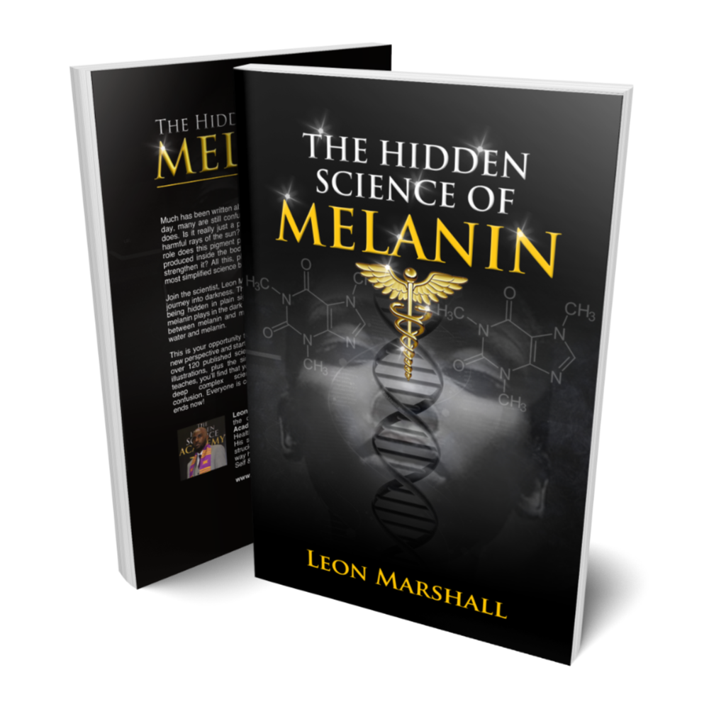 image of book the hidden science of melanin