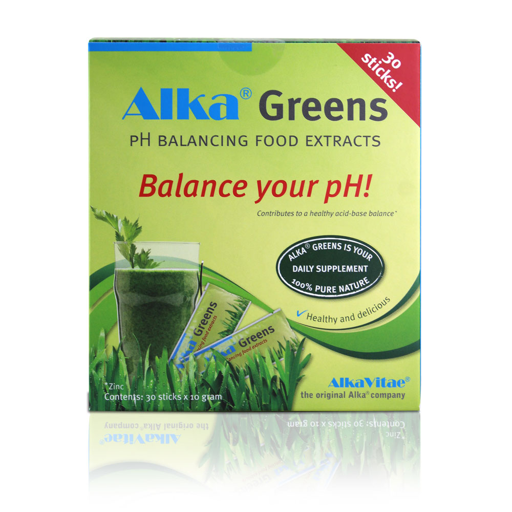image of alka greens tea