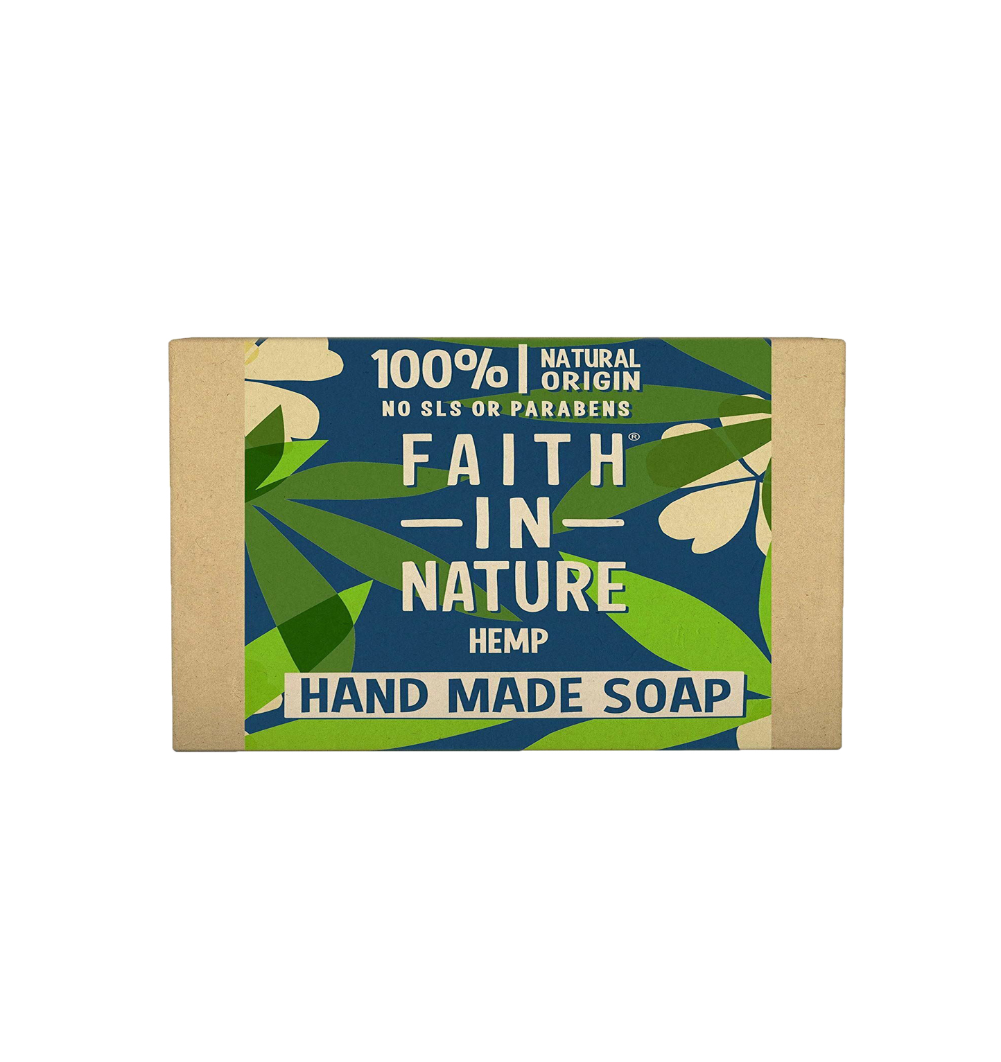 image of faith in nature hand made soap hemp